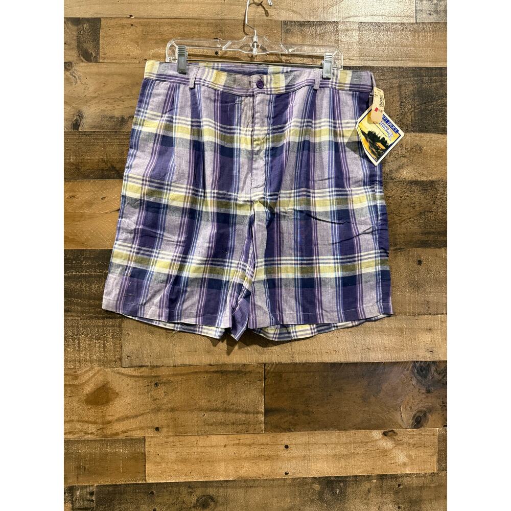 Vintage'70s Robert Bruce weekend edition Plaid shorts - Size 38